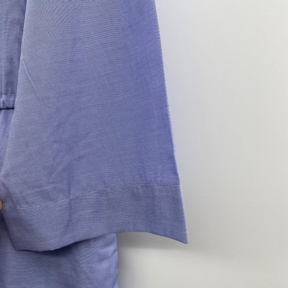 Pomander Place Tuckernuck Women's Chambray Lucy Dress Blue Tier Tie Waist Mini M - Picture 5 of 12